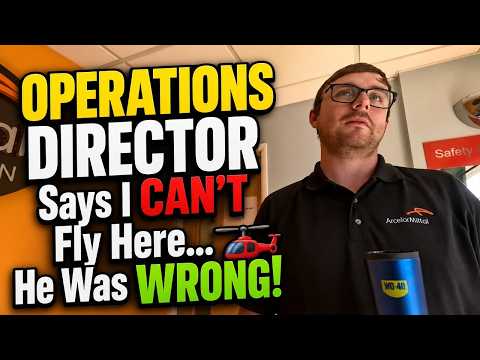"OPERATIONS DIRECTOR Says I CAN'T Fly Here... He Was WRONG! 🚁"