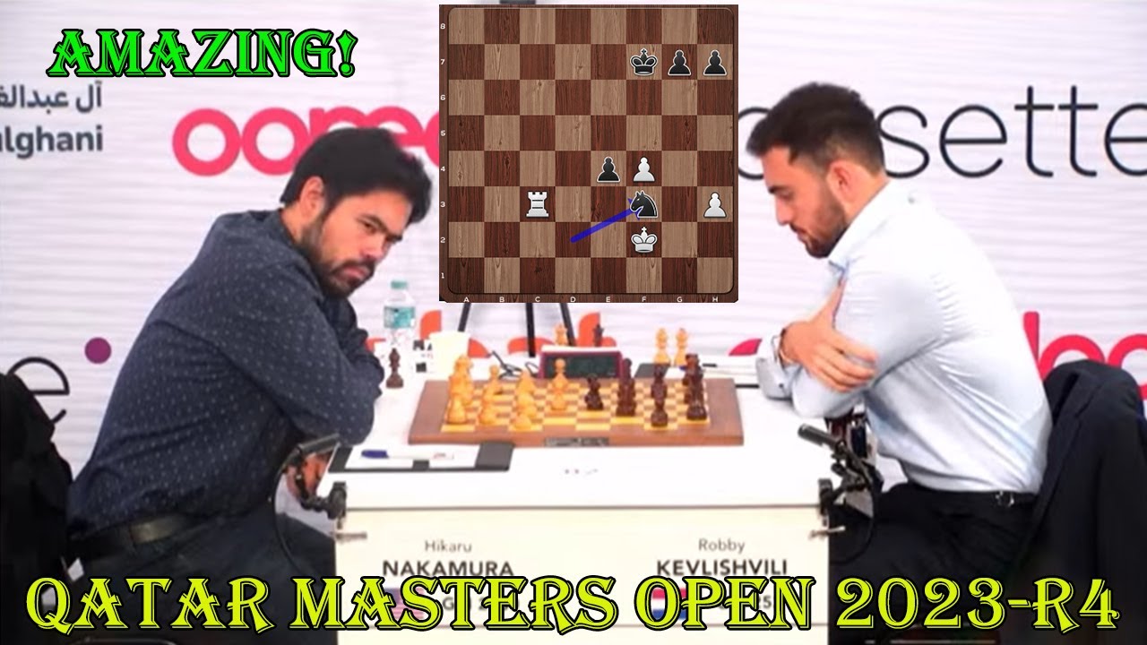 Hikaru Nakamura has joined Magnus Carlsen in the Qatar Masters 2023