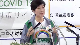 【Live】小池都知事定例会見  （８月７日１４時から）