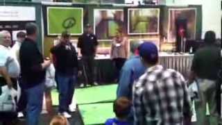 Hardest 15' Putt on Earth at The Denver Golf Expo Draws Much Interest!