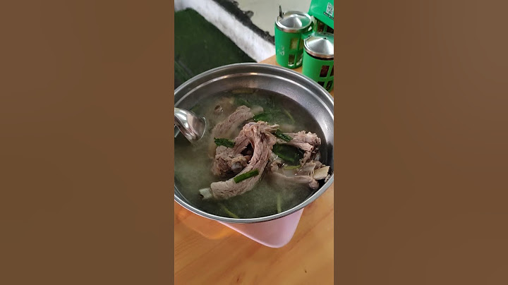 Crispy Pork Soup In Bangkok, Thailand... #soup #thaisoup #bangkok #thailand #travel #food #everyone