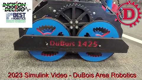 BEST Robotics Simulink Video 2023 - Team 1425 - DuBois Area Robotics
