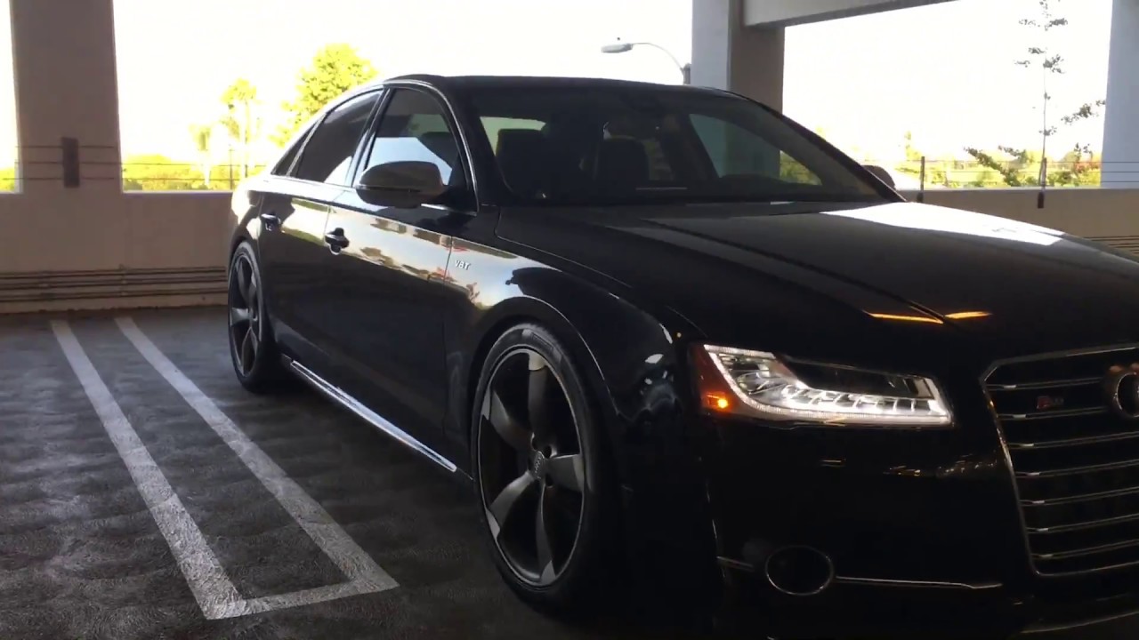 Audi S8 Lowering Module Install YouTube