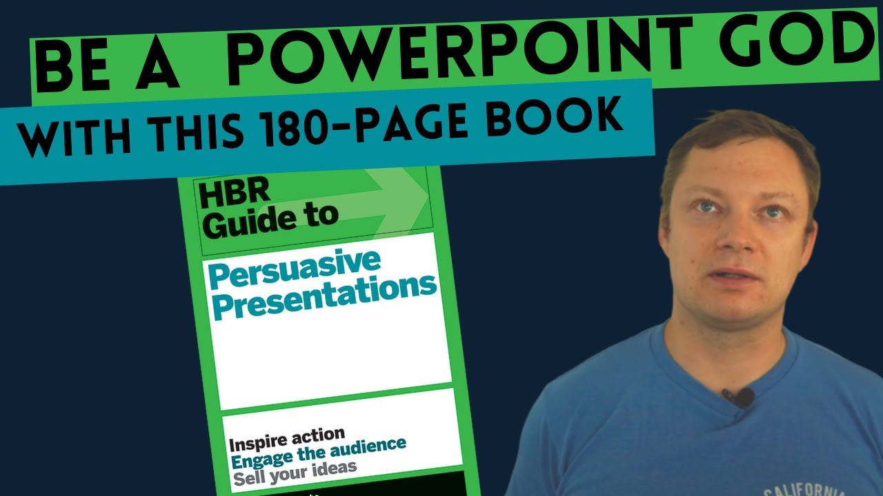 harvard business review guide to persuasive presentations