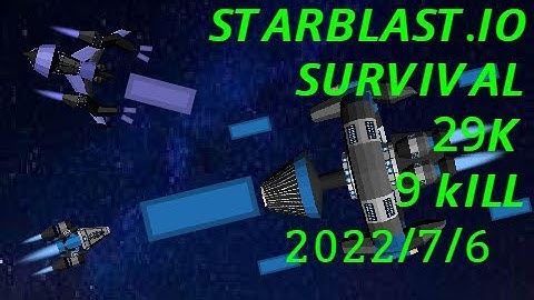 New Survival mode 29K Scorpion (Starblast.io)