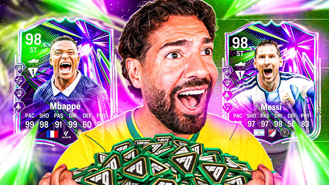 98!!!!!!! 100.000 FC POINTS entscheiden MEIN SUMMER STARS EA FC 26 TEAM 😱🔥