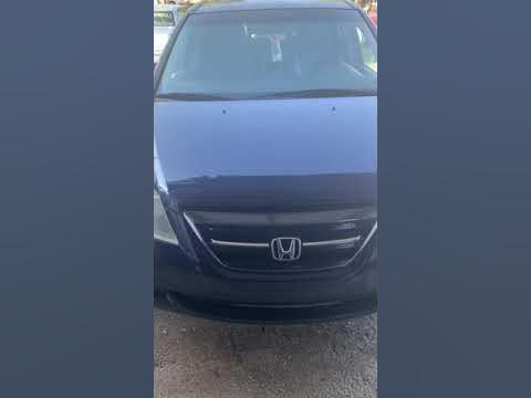 2006 Honda Odyssey Oil and filter change - YouTube