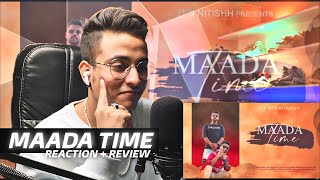 PUNJABI DRILL RAP SONG | MAADA TIME REACTION | VINAY BALAPINDI | NITISHH