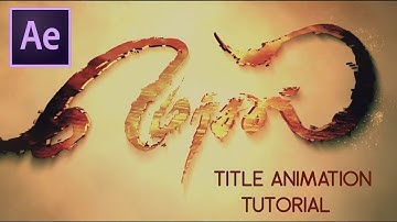 Mersal Title Animation || Aftereffects Tutorial || Pixelation Studios
