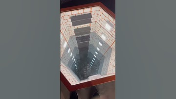 The Well Illusion 🤯 Mind-Blowing Depth Trick! #Illusion #Shorts