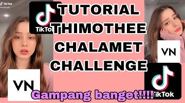 TUTORIAL EDIT TIMMY TREND CHALLENGE TIKTOK VIRAL