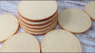 картинка: знаменитый АМЕРИКАНСКИЙ БИСКВИТ на ГОРЯЧЕМ МОЛОКЕ! 100% получается! даже ручным миксером!