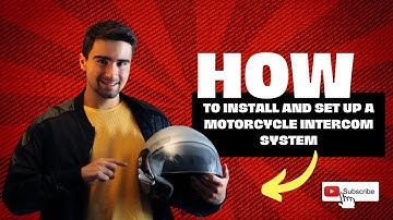 How To Install and Set Up a Motorcycle Intercom System