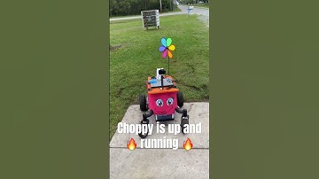 Our new robot Choppy. Training it like a video game. #ai #robotics #camera #computervision #robot