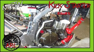 Installing a Kick Starter on the KLX250s - MOTWS
