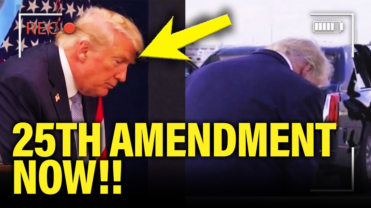 Trump PANICS as World CALLS FOR 25TH AMENDMENT!!!