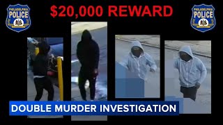 Suspect images released after man, woman fatally shot in Philadelphia