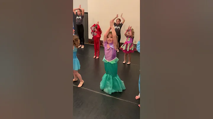 Naomi at dance class