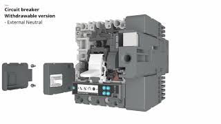 External neutral - withdrawable breaker - SACE® Tmax® XT with Ekip Touch - Advanced Accessories