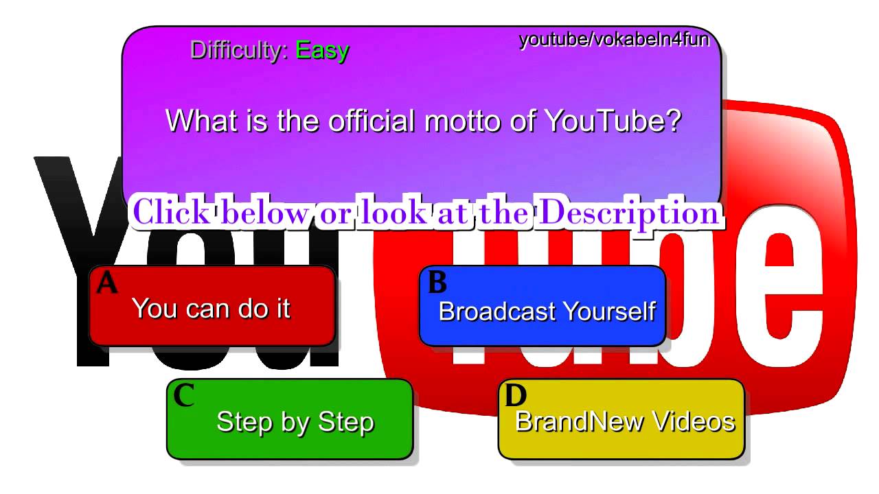 The Official YouTube Quiz 2013 - YouTube