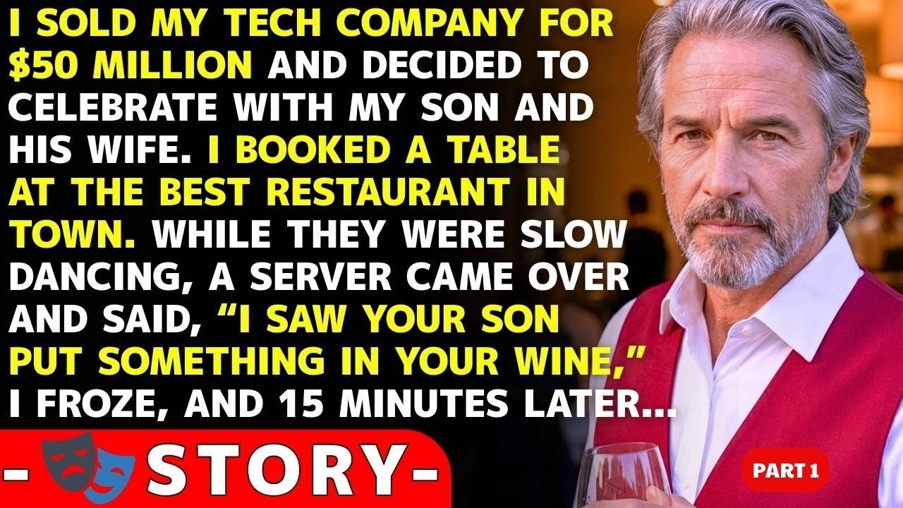 PART 1 When My Son Left, The Server Said To Me In A Panic, “I Saw Him Put Something In Your Drink.”