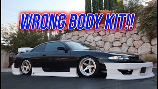 I Waited Almost A YEAR For The WRONG Body Kit! (Nissan Silvia S14) (Car Modify Wonder)