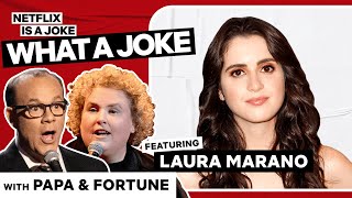 Laura Marano and Fortune Feimster Had a Party in the Bathroom What a Joke Radio