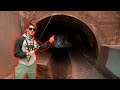 Fishing Creepy Tunnel For Urban Creek Bass! -- (Dallas Fishing)