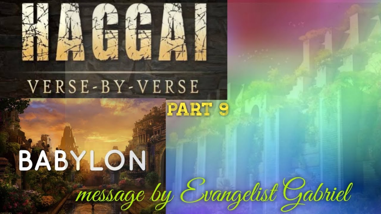 Book of Haggai - YouTube