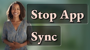 How Can I Stop Just One App from Syncing to iCloud?