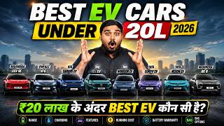 Best EV Cars Under 20 Lakhs in India - Best EV Cars to Buy in India