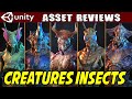 Unity asset review  creatures insects pack from maksim bugrimov