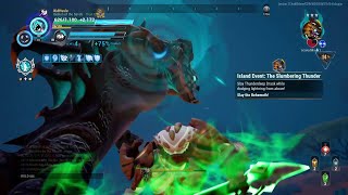 GOLEM TAKES ON THUNDERDEEP DRASK - Dauntless