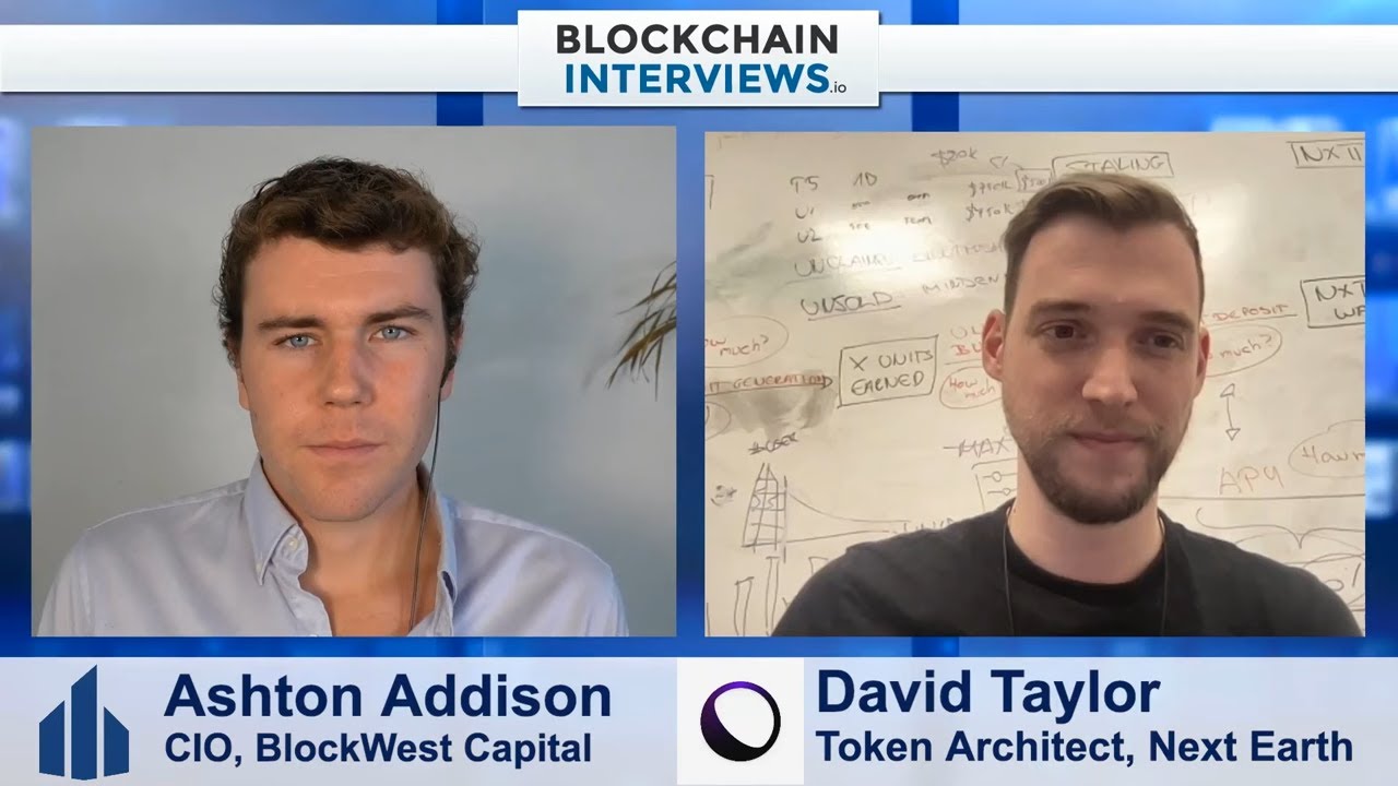 David Taylor, Token Architect at Next Earth | Blockchain Interviews