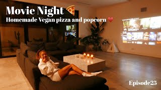 ローラのおすすめ映画と手作りVeganピザ&ポップコーン🍕】お家でヘルシーなおやつを作って映画をみよう😋🙌