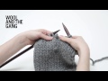 How to fix knitting mistakes: Dropping down