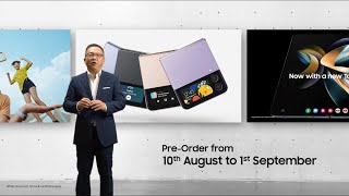 Galaxy Z Fold4 l Z Flip4 Pre-Order Announcement