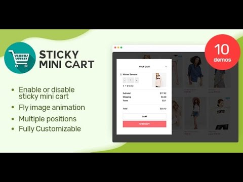 How to use Sticky Mini Cart For WooCommerce? - CodeFlist