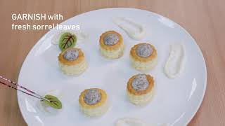 Click Cuisine - Vol Au Vent With Truffle Sauce Recipe