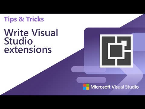 Write a Visual Studio extension