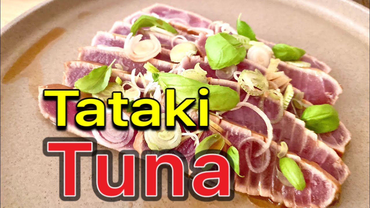 Picard Tuna Tataki Tuna Carpaccio Youtube Picard Tuna Tataki Tuna Carpaccio Youtube
