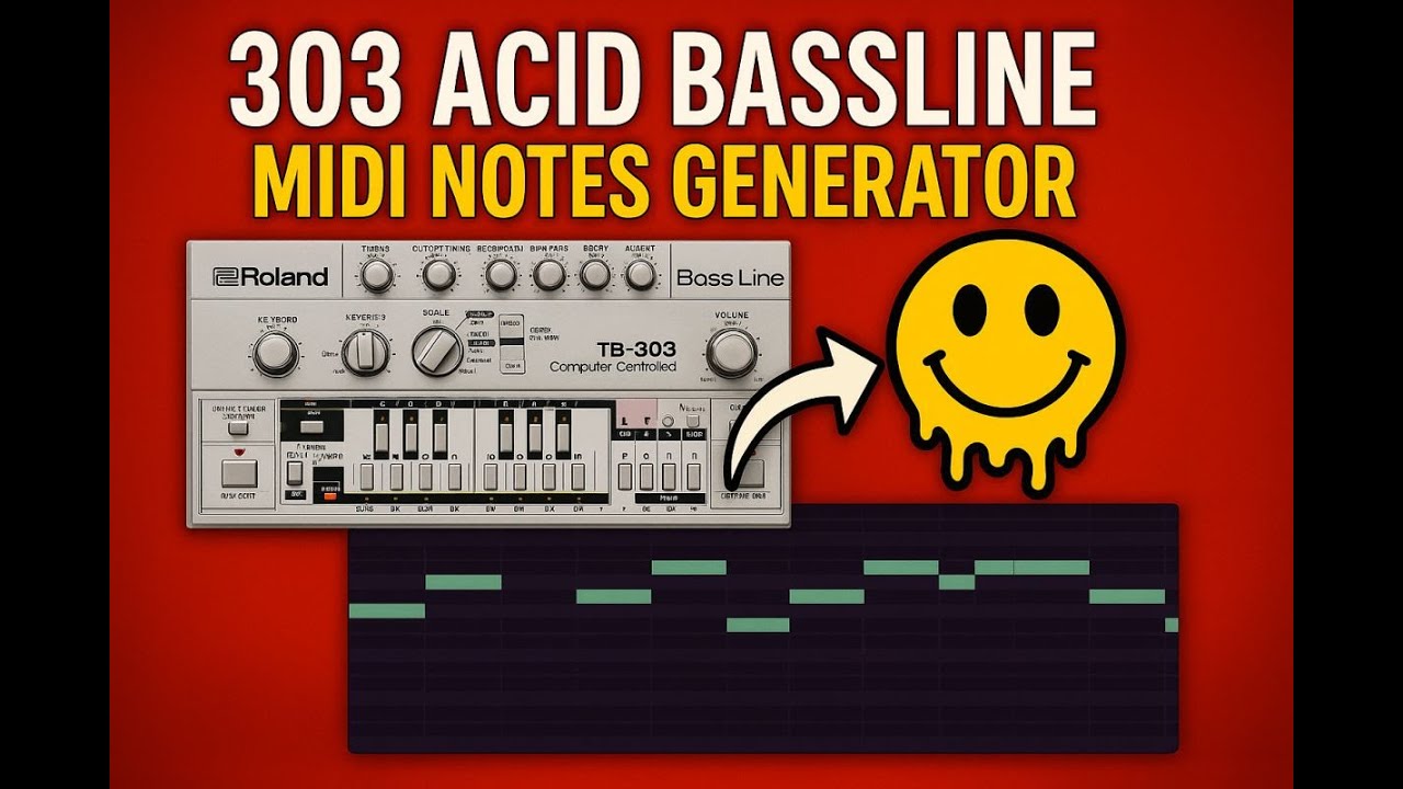 Authentic 303 Acid Lines in Seconds? check out the Acid Bassline