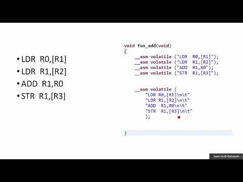 1  ARM GCC inline assembly coding part 1