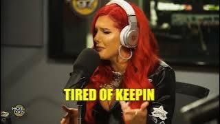 JUSTINA VALENTINE  |  FUNK FLEX FREESTYLE (WITH LYRICS)