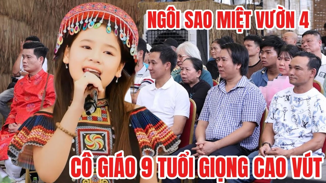 EM LÀ CÔ GIÁO VÙNG CAO| Cô giáo nhí giọng quá cao khán giả vỗ tay không ngớt| Ngôi Sao Miệt Vườn 4