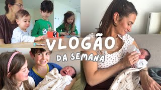 A NOSSA FAMÍLIA CRESCEU ♥️ vlogão da semana..