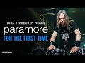 Megadeth drummer hears paramore for the first time