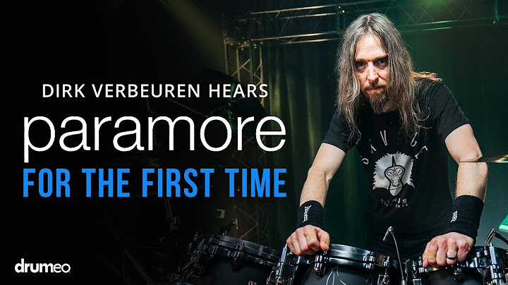 Megadeth Drummer Hears Paramore For The First Time