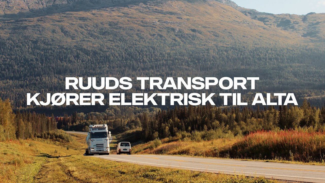 Ruuds Transport Kjører Elektrisk til Alta