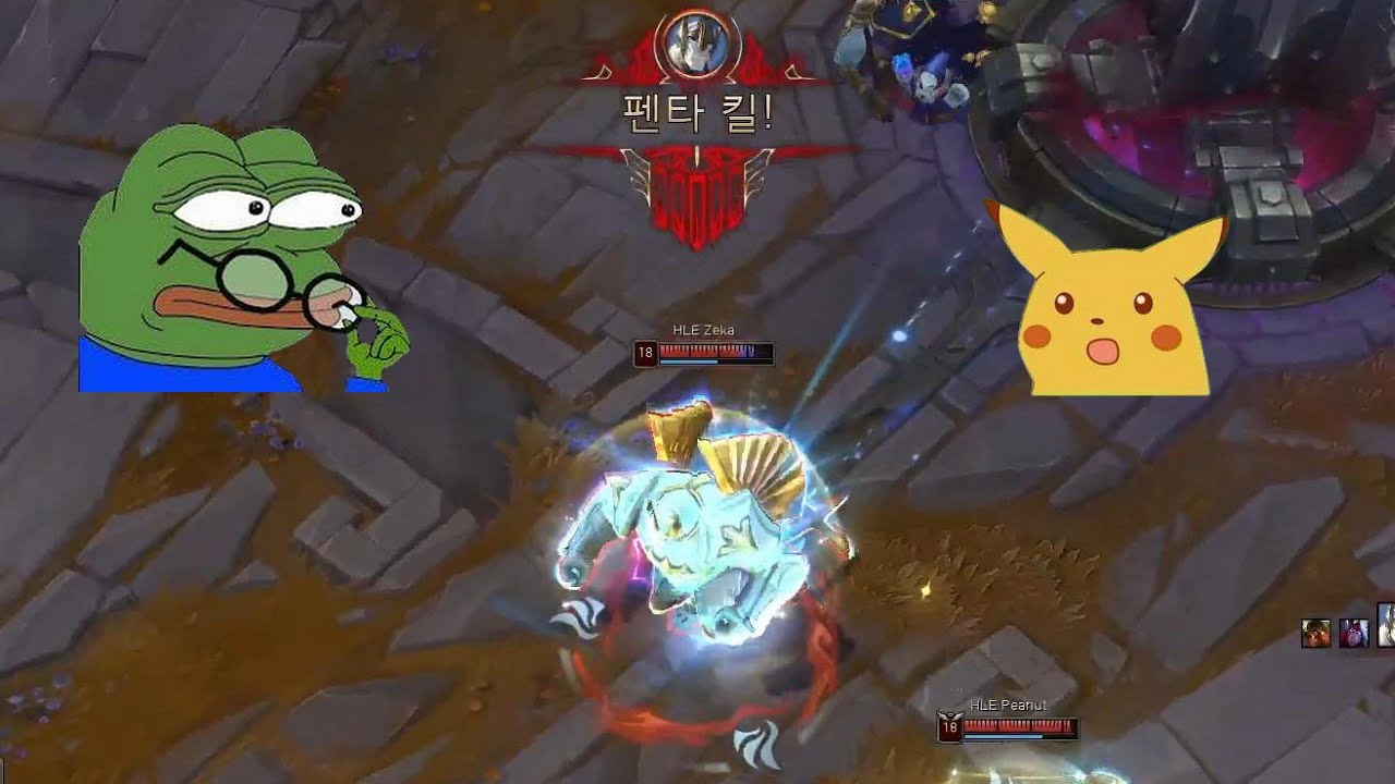 HLE Zeka gets Pentakill in LCK